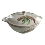 Soupire vintage digoin sarreguemines, service  lamartine