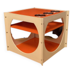 Space age mobile bar table, 1970s