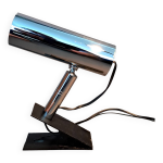 Spot  pince moderniste chrom orientable 1960 / 70.
