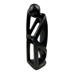 Statue africaine en statite  le penseur  de gmbh