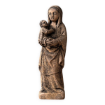 Statue vierge � l enfant
