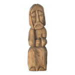 Statuette, sculpture en bois