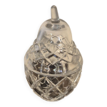 Sucrier bonbonnire cristal poire