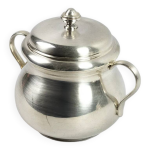 Sucrier christofle en m�tal argent� mod�le bagatelle (collection gallia)