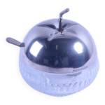 Sucrier / confiturier ancien en forme de pomme