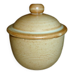 Sucrier couvert en gr�s cnp village france