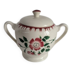 Sucrier en fa�ence sarreguemines mod�le epernay