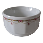 Sucrier guirlande de roses apilco