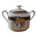 Sucrier limoges art d�co f. legrand & cie ann�es 1930 - 40