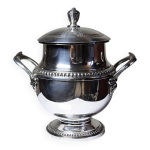 Sucrier en m�tal argent�, ann�es 1880 - 1930