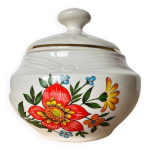 Sucrier motifs fleur giens Sucrier motifs fleur giens