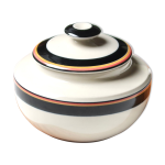 Sucrier en porcelaine arabia finland reimari, ann�es 60