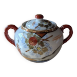 Sucrier en porcelaine japonaise kutani