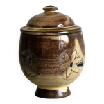 Sucrier, pot � condiment en c�ramique