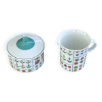 Sucrier et pot vintage porcelaine rosenthal design baumann pucci - 1960