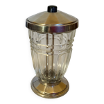 Sucrier saupoudreuse m�tal argent� argit art d�co