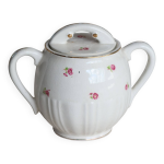 Sucrier vintage fa�ence moulin des loups � normandie �