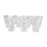 Suite de 12 verres a porto ou vin cuit sorcy daum Suite de 12 verres a porto ou vin cuit sorcy daum