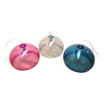 Suite de 3 suspensions globe, kartell