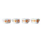 Suite de 4 grandes tasses vintage