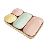 Suite de 4 vide - poches west germany vintage