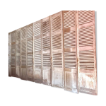 Suite de dix volets du xix sicle