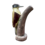 Sujet oiseau vintage en cramique