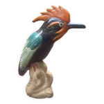 Sujet oiseau vintage en céramique, signé Sujet oiseau vintage en céramique, signé