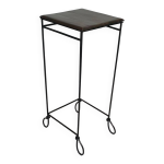 Support à plantes / table d'appoint en fer forgé Support à plantes / table d'appoint en fer forgé