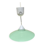 Suspension abat jour mtal peinture neuve style vintage