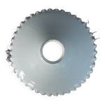 Suspension abat - jour opaline blanche et transparente