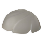 Suspension abat jour en verre opaline