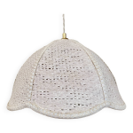 Suspension abat - jour vintage fleur