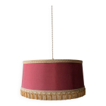 Suspension abat - jour vintage � franges