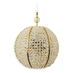 Suspension boule pampilles en plexiglas, 1960