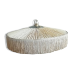 Suspension honor dco raphia type parasol franges taille m