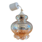 Suspension lustre en verre souffl