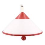 Suspension monte et baisse rouge et blanche, annes 80