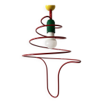 Suspension pop art spirale, plafonnier, esto autriche, 1980 Suspension pop art spirale, plafonnier, esto autriche, 1980