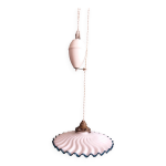 Suspension réglable monte et baisse , rise and fall opaline et porcelaine Suspension réglable monte et baisse , rise and fall opaline et porcelaine