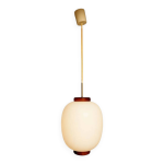 Suspension  teak - kina , bent karlby pour lyfa, annes 50
