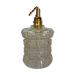 Suspension tulipe vintage en verre moulé Suspension tulipe vintage en verre moulé