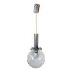 Suspension vintage design lampe globe en verre transparente Suspension vintage design lampe globe en verre transparente