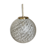 Suspension vintage murano, verre tourbillonn�