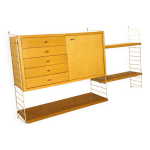 Syst�me de baguettes modulaires � cordes avec cadre et planches