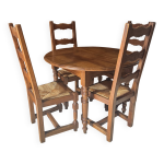 Tables + 4 chaises
