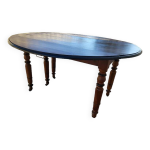 Table 6 pieds louis philippe en noyer du xix me siecle 320. 50 cm de long