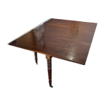 Table � abattants vintage en acajou