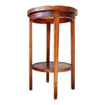 Table ancienne double plateaux ronds, sellette ou porte - plantes Table ancienne double plateaux ronds, sellette ou porte - plantes