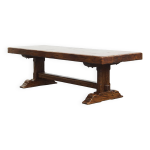 Table ancienne française très lourde du début des années 1900 en chêne massif Table ancienne française très lourde du début des années 1900 en chêne massif